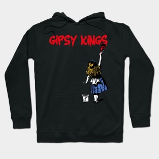 king and paint girl Hoodie